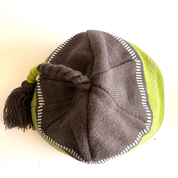 Marmot Saami Green and Gray Knit Beanie - Picture 14 of 14